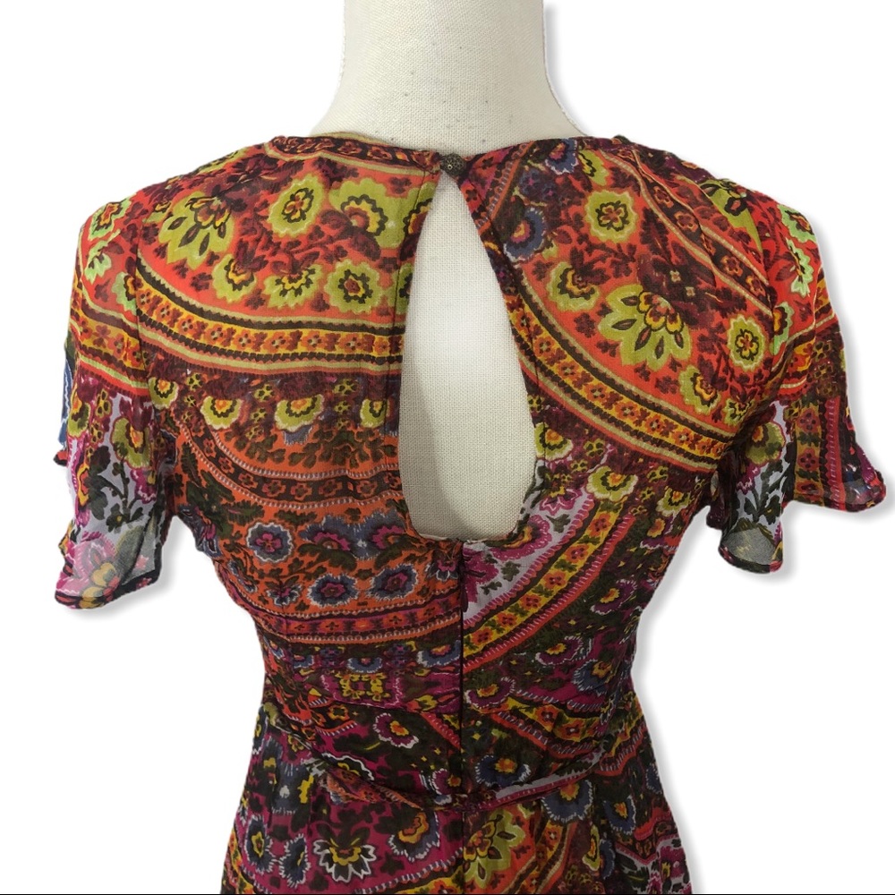 Akemi + Kin | Murol Wrapped Maxi Dress Anthro XS 2 - Picture 9 of 12